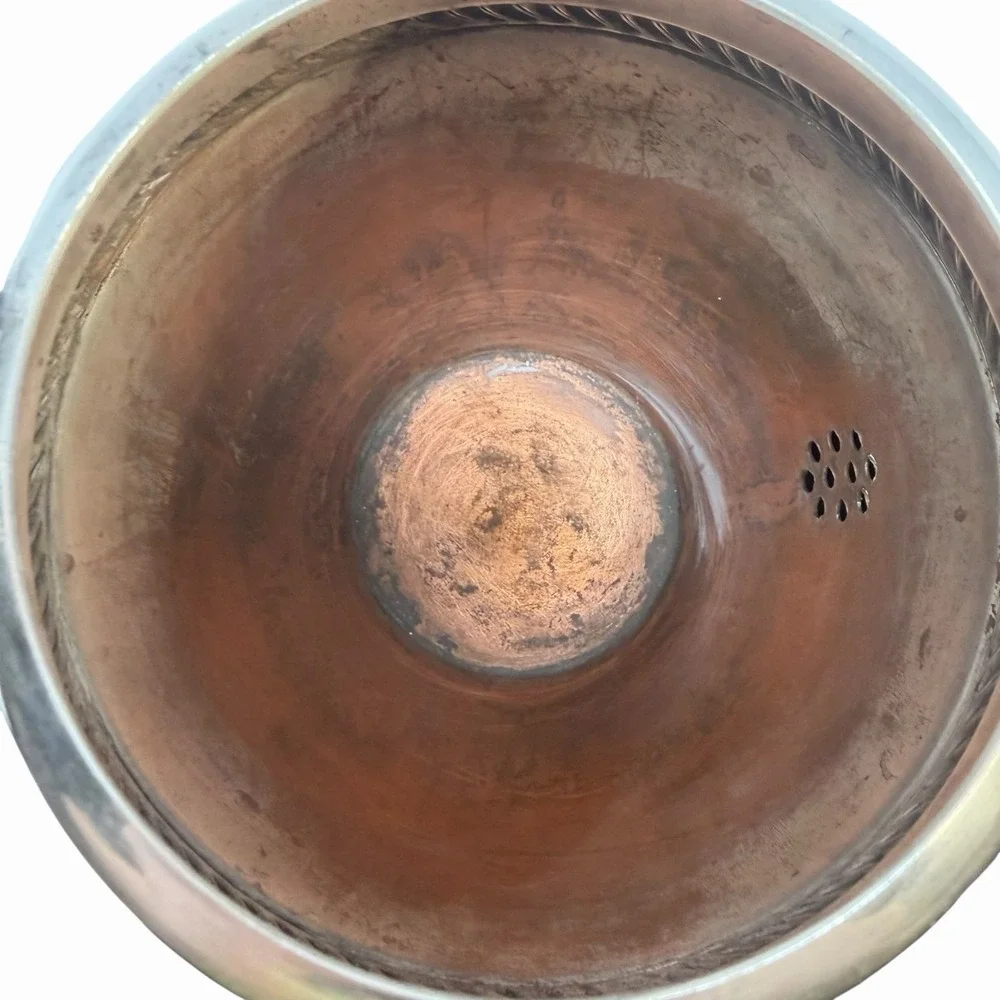 1883 FB Rogers Silver Co Silver on Copper Teapot #2310‎